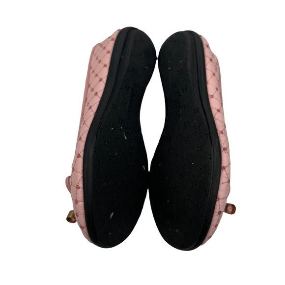 Bata Pink Ballet Bow Flats Size 11 Toddler Girl's - Picture 9 of 9